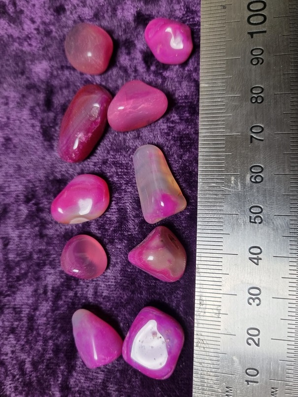 Tumbled Stone - Pink Agate [small]