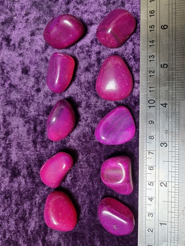 Tumbled Stone - Pink Agate