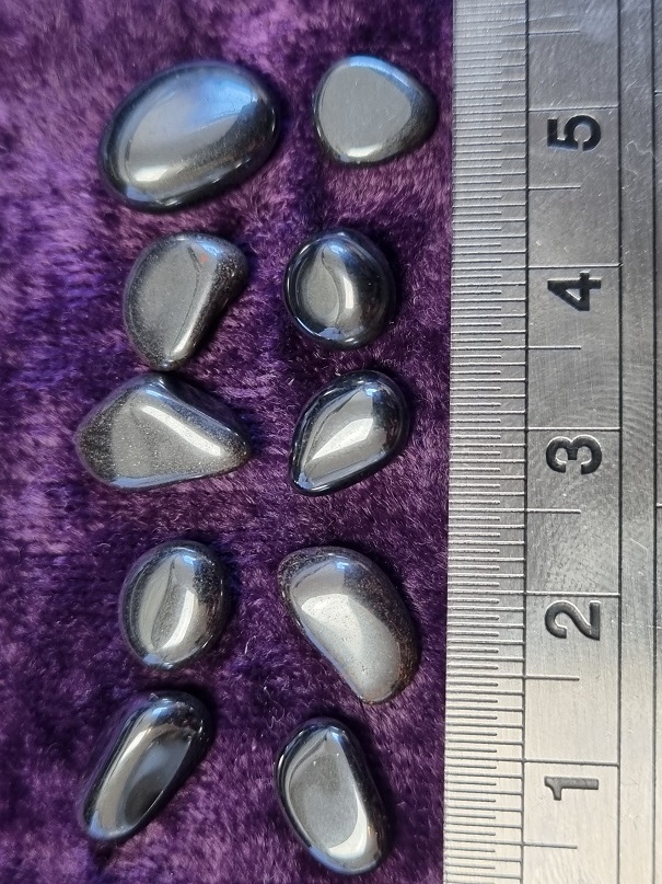 Tumbled Stone - Hematite [Small] - Click Image to Close