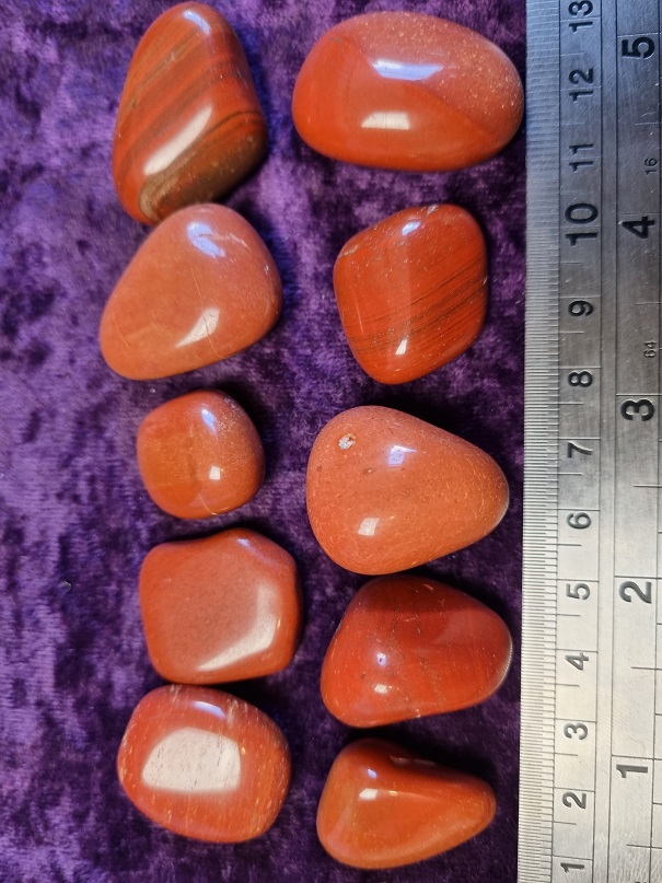 Tumbled Stone - Red Jasper