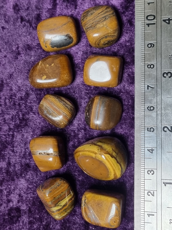 Tumbled Stone - Golden Tiger Eye [B]