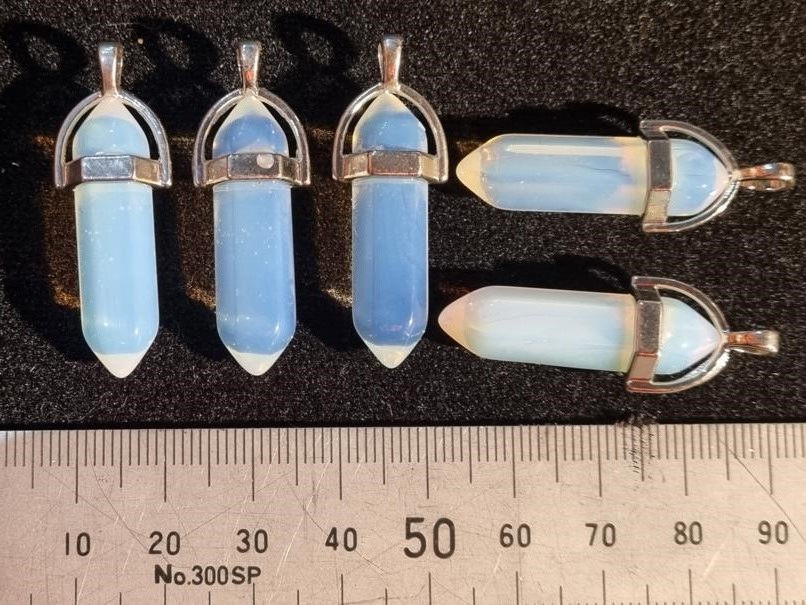 Point Pendant - Opalite