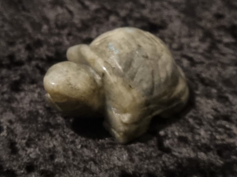 Figurine 50mm - Tortoise - Labradorite