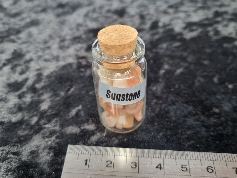 Gemstone Bottle - Sunstone