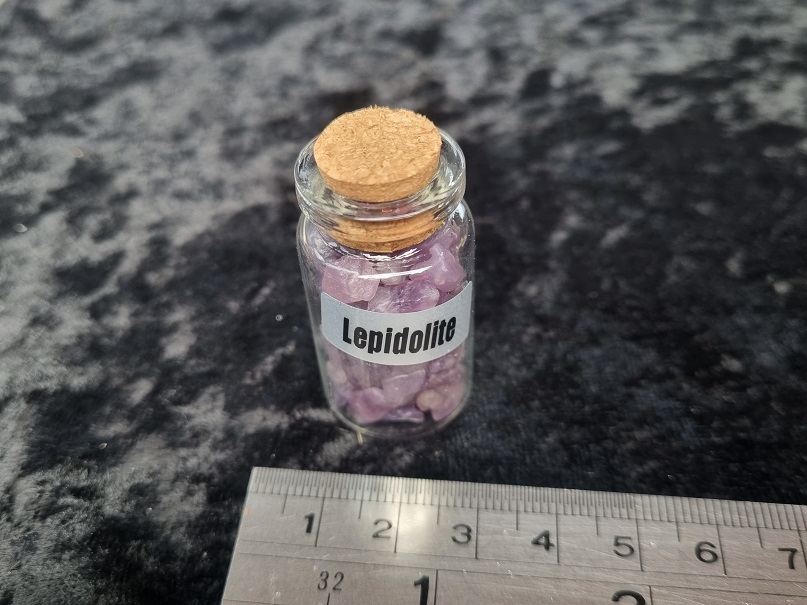 Gemstone Bottle - Lepidolite