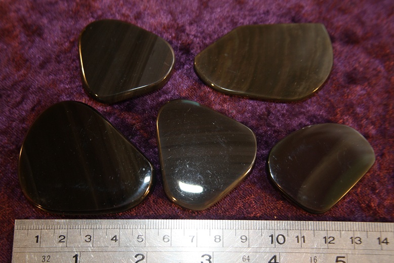 Crystal - Rainbow Obsidian - Polished Slab