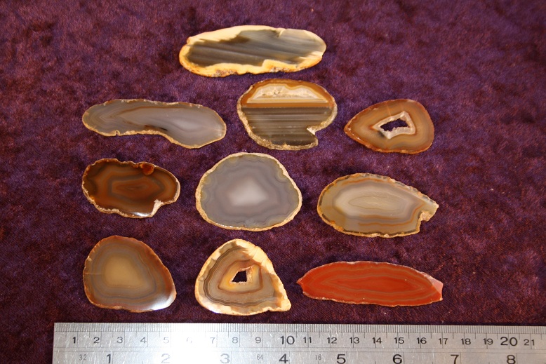 Crystal - Agate Slice - Natural - Small