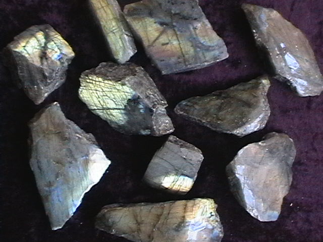 Crystal - Labradorite - Polished Face