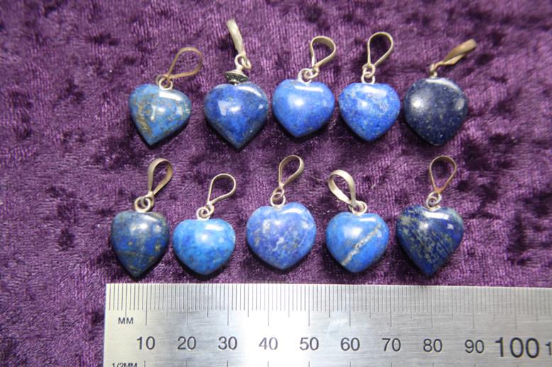 Heart Pendant - Lapis Lazuli [small]