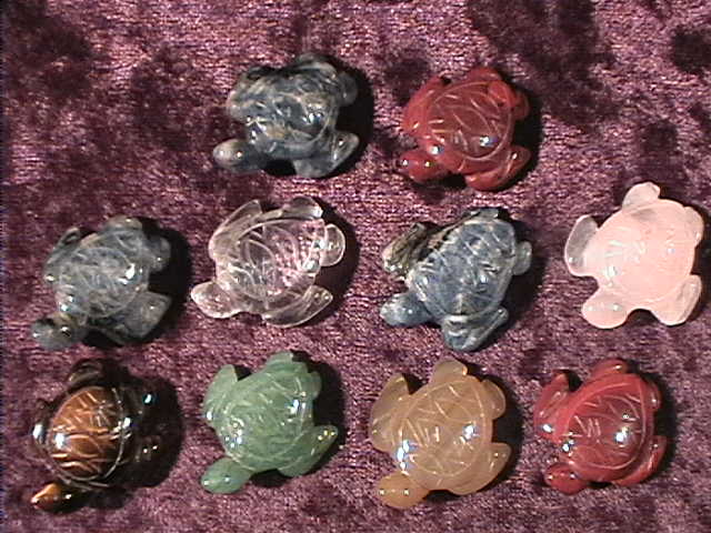 Figurine - Turtle - Mixed Stones