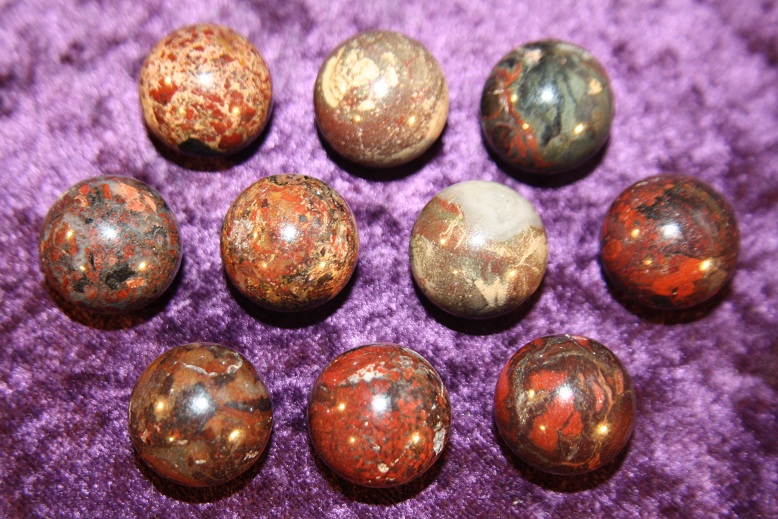 Sphere 20mm - Brecciated Jasper