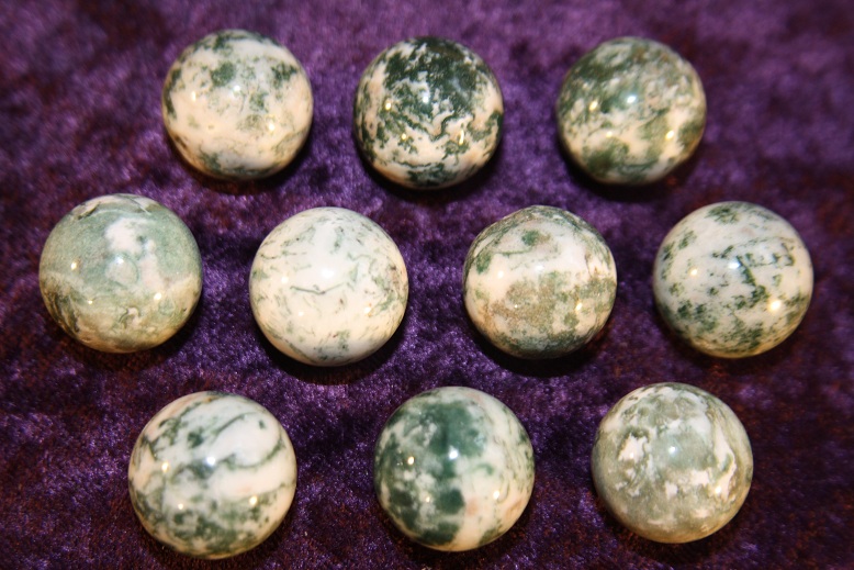 Sphere 20mm - Moss Agate