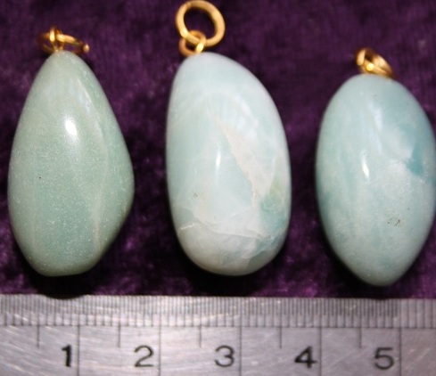 Amazonite Tumbled Pendant