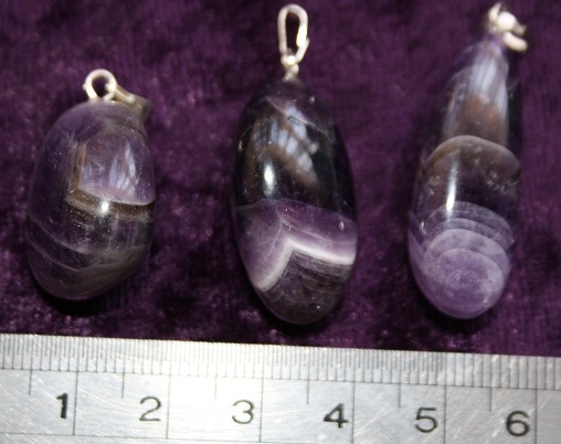 Amethyst Tumbled Pendant