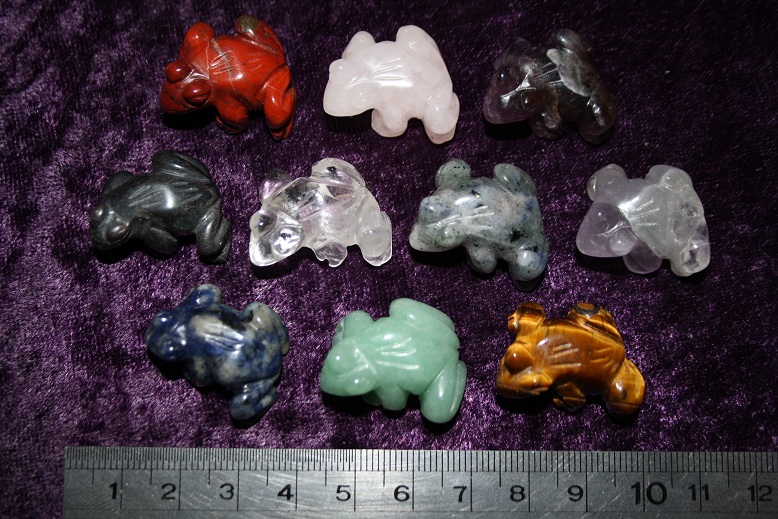 Figurine - Frog - Mixed Stones