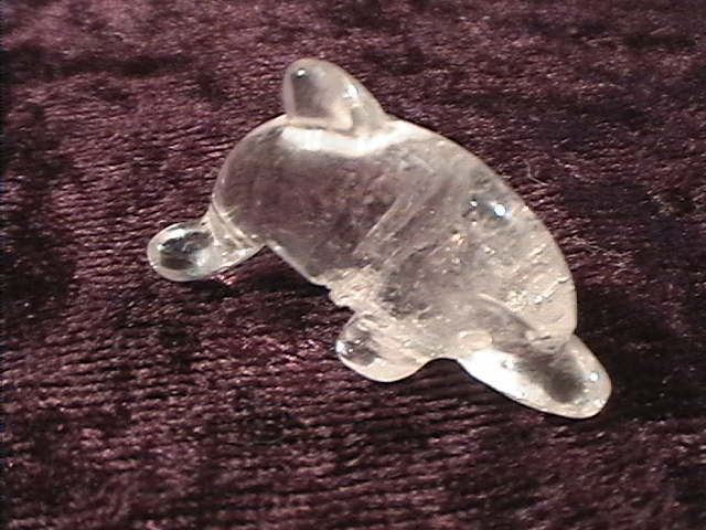 Figurine - Dolphin - Quartz