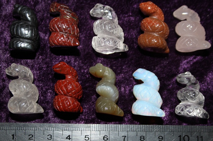 Figurine - Snake - Mixed Stones