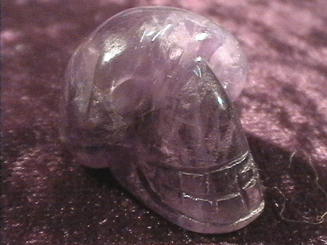 Figurine - Skull - Amethyst