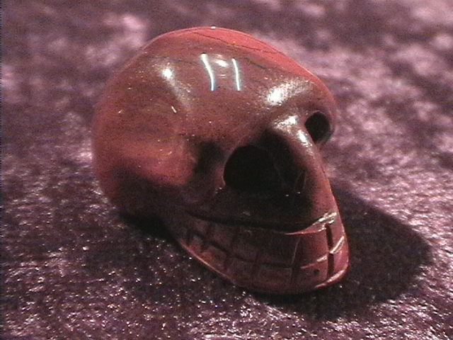 Figurine - Skull - Jasper