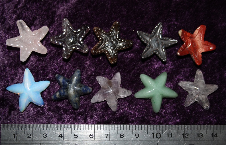 Figurine - Starfish - Mixed Stones