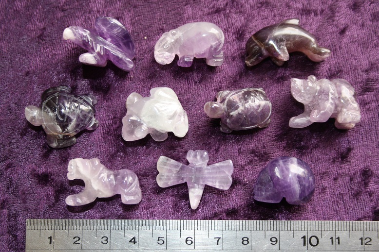 Figurine - Random Mixed Animals - Amethyst