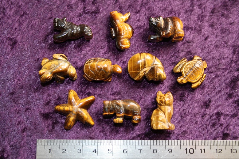 Figurine - Random Mixed Animals - Tiger Eye