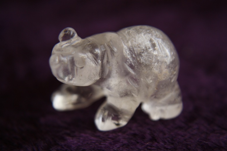 Figurine - Bear - Quartz