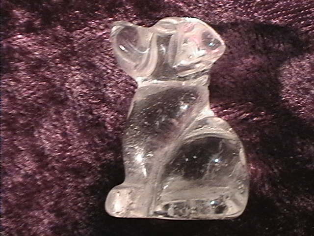 Figurine - Dog - Quartz