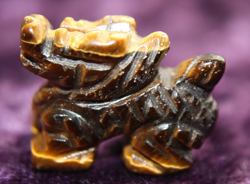 Figurine - Dragon - Tiger Eye