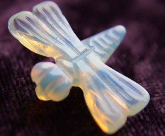 Figurine - Dragonfly - Opalite