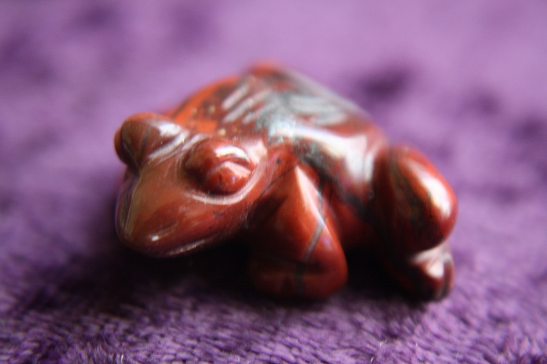 Figurine - Frog - Jasper