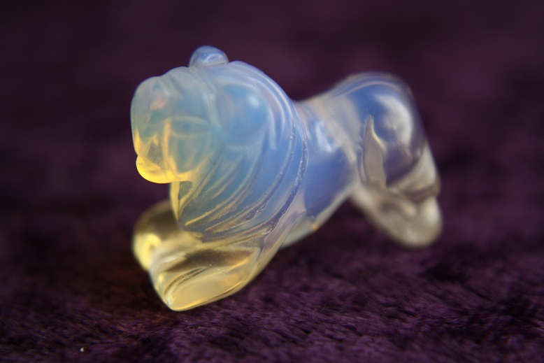 Figurine - Lion - Opalite