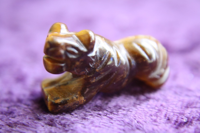 Figurine - Tiger - Tiger Eye