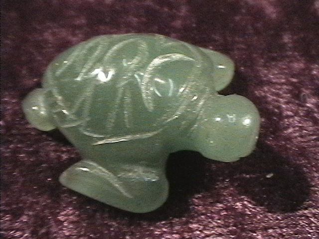 Figurine - Turtle - Green Aventurine