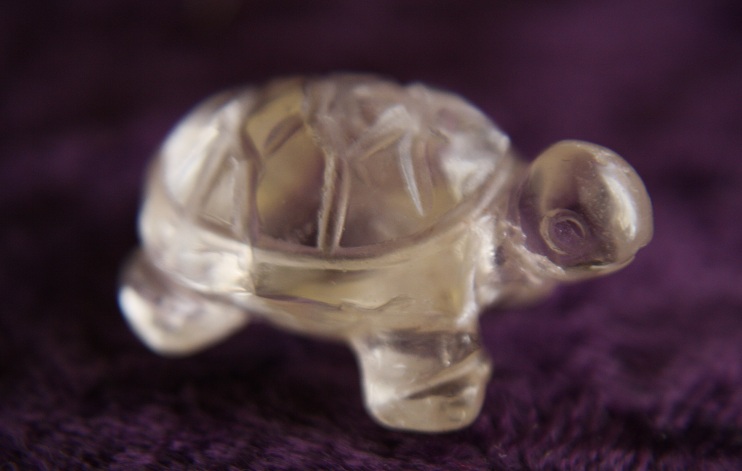 Figurine - Tortoise - Quartz