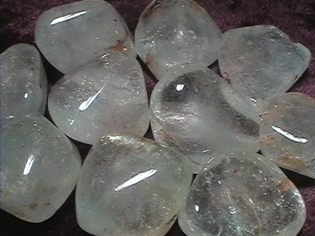 Tumbled Stone - Blue Topaz