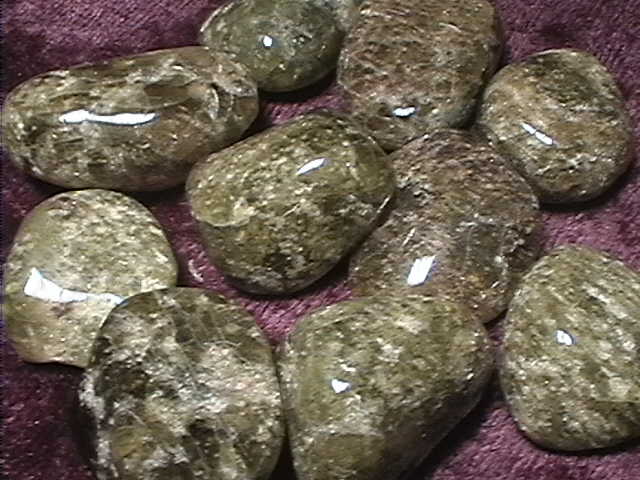 Tumbled Stone - Vesuvianite