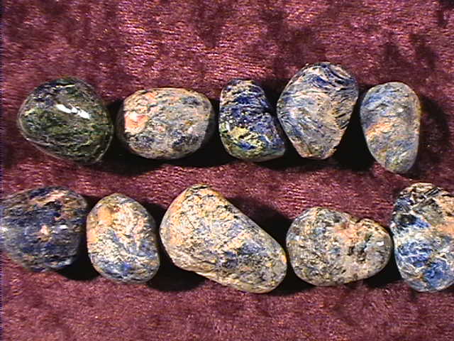 Tumbled Stone - Azurite