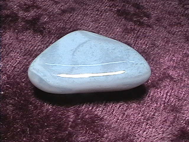 Tumbled Stone - Blue Storm Agate