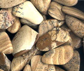 Tumbled Stone - Picture Jasper