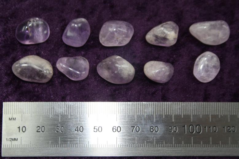 Tumbled Stone - Amethyst [Small] - Click Image to Close