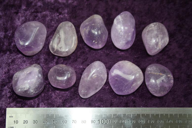 Tumbled Stone - Amethyst [Large]