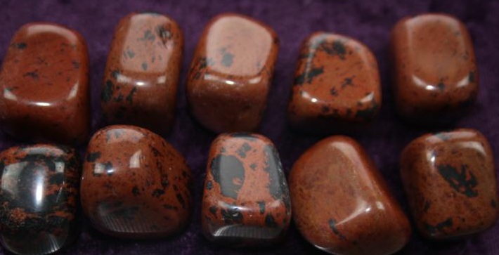 Tumbled Stone - Mahogany Obsidian