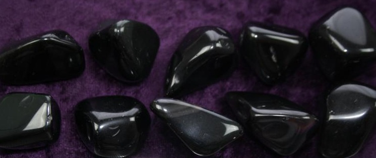 Tumbled Stone - Rainbow Obsidian