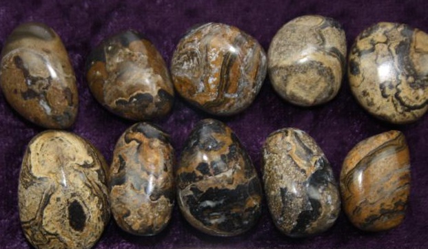 Tumbled Stone - Stromatolite - Click Image to Close