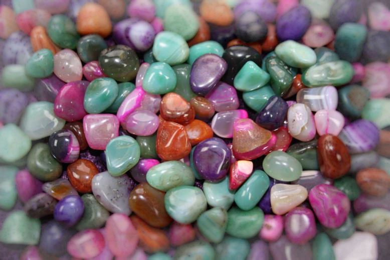 Over 150 Different Tumbled Stones Available